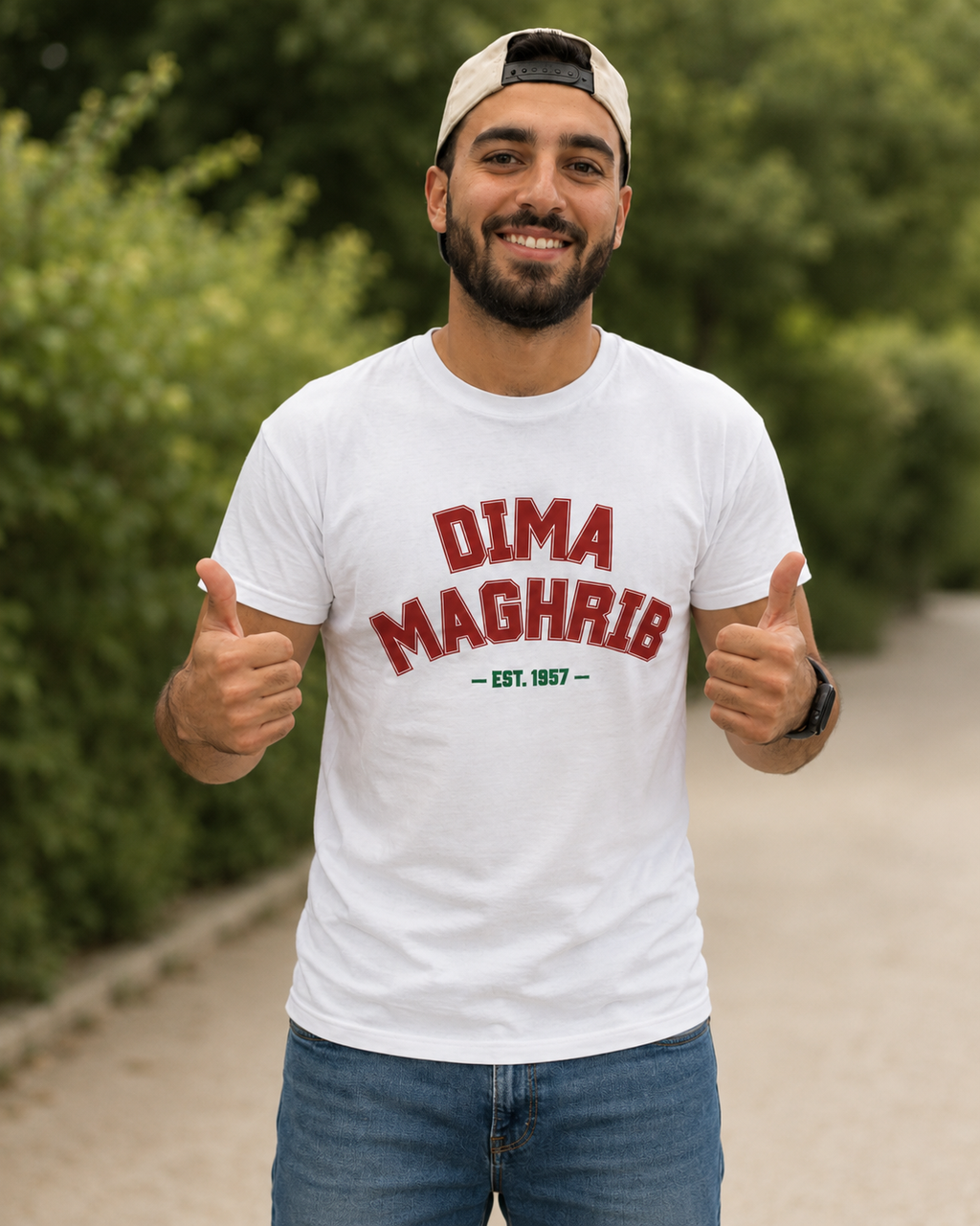 Dima Maghrib Tee — Morocco Pride Atlas Lions Shirt