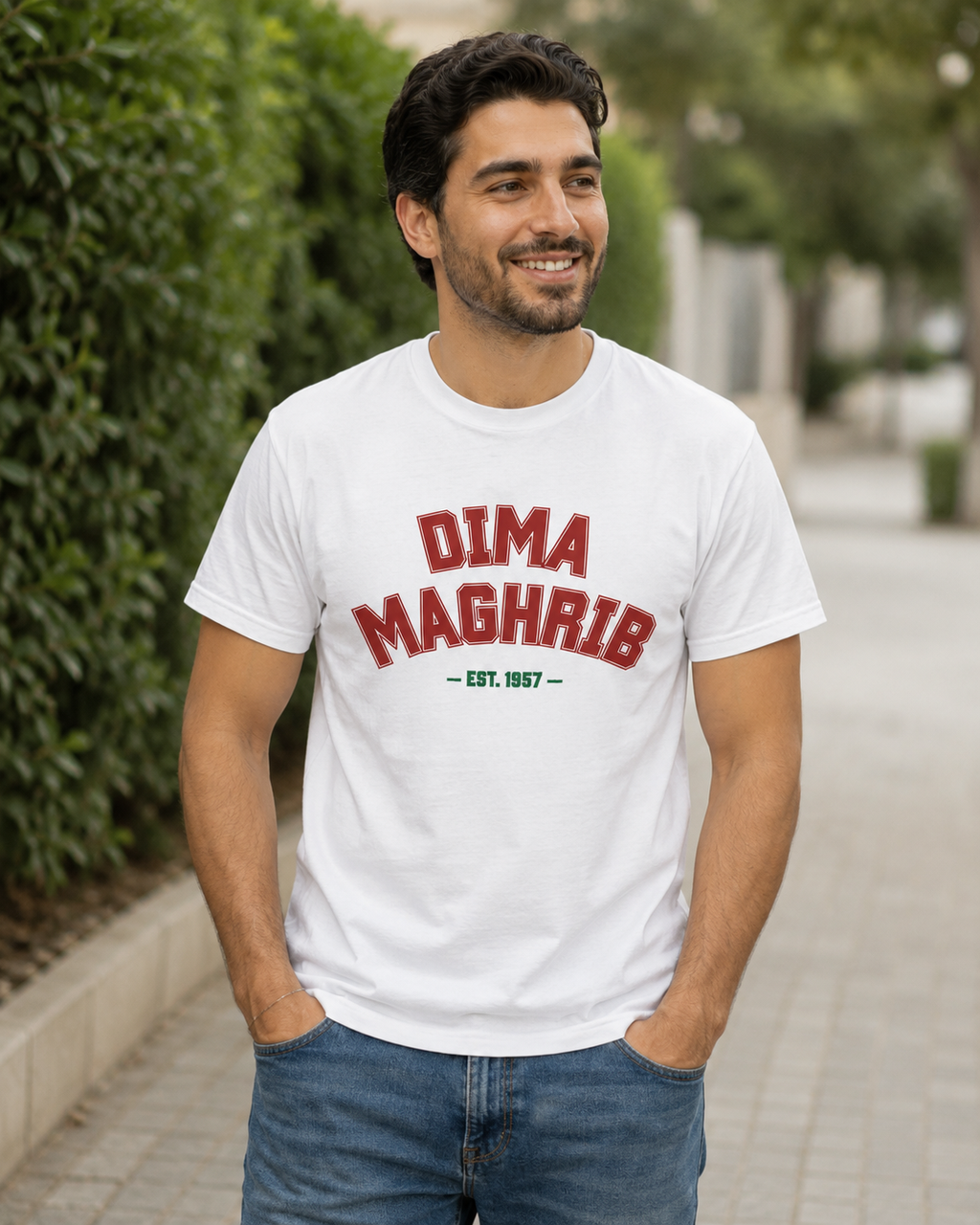 Dima Maghrib Tee — Morocco Pride Atlas Lions Shirt